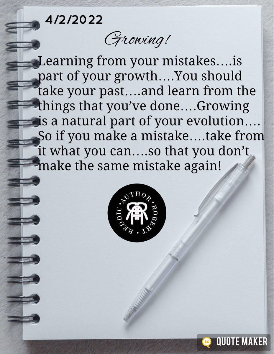 addiction_book's tweet photo. Robert’s Quotes - 4/2/2022
#Growing
Grow….even when you’re at your worst!

#Grow #Even #At #Your #Worst #HeartFelt #RobertsQuotes  #QuoteADay #QuoteEveryDay #QuoteOfTheDay #TodaysQuote #WritingCommunity #AmWriting #AuthorRobertReddic https://t.co/QhjFAP8fgH