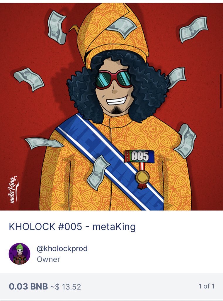 got one unsold artwork for 0.03bnb!
… hope this one sold on first ramadan.Amin..