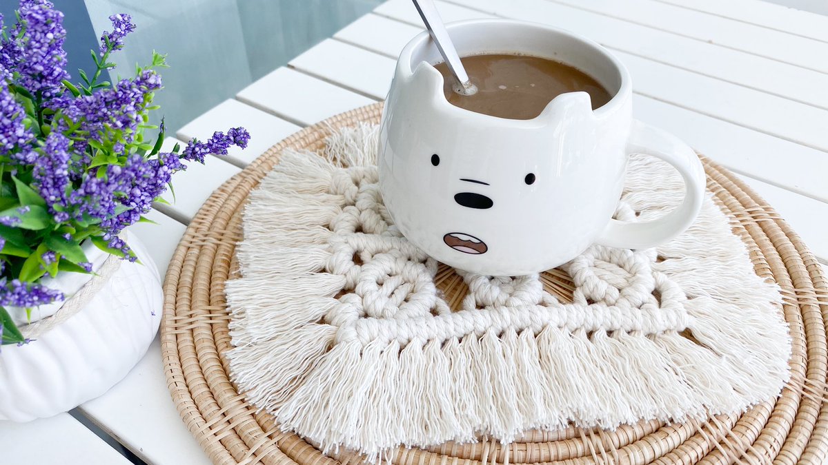 SweetMacrame's tweet photo. How to Make Bohemian Style Macrame Coaster|如何制作波西米亚风格的花边杯垫|Basic Tutoria... https://t.co/8BLUC3UylH 来自 @YouTube https://t.co/iZSq56kNmP