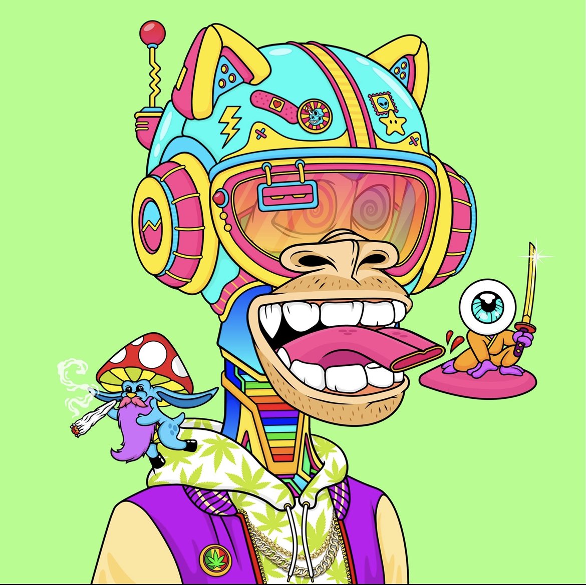 _nk665_'s tweet photo. @BApeFranci @heinouseth @PsychonautApeD @GengethKhan @WoahJonny @AP_Spicy_ @BoredApe82 @SnoopDogg I got my helmet ready!!! Lfgooo!!! #PAD #NFTCommunity #MintLiveNow 🙌🏻💙 https://t.co/wn6ev4m2ML