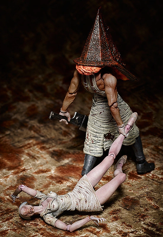 Wario64's tweet image. Silent Hill 2 Red Pyramid Thing Figma Action Figure is $85.84 at GameStop bit.ly/30lIVKc #ad 
Bubble Head Nurse Figma $75.64 bit.ly/3u0UO43