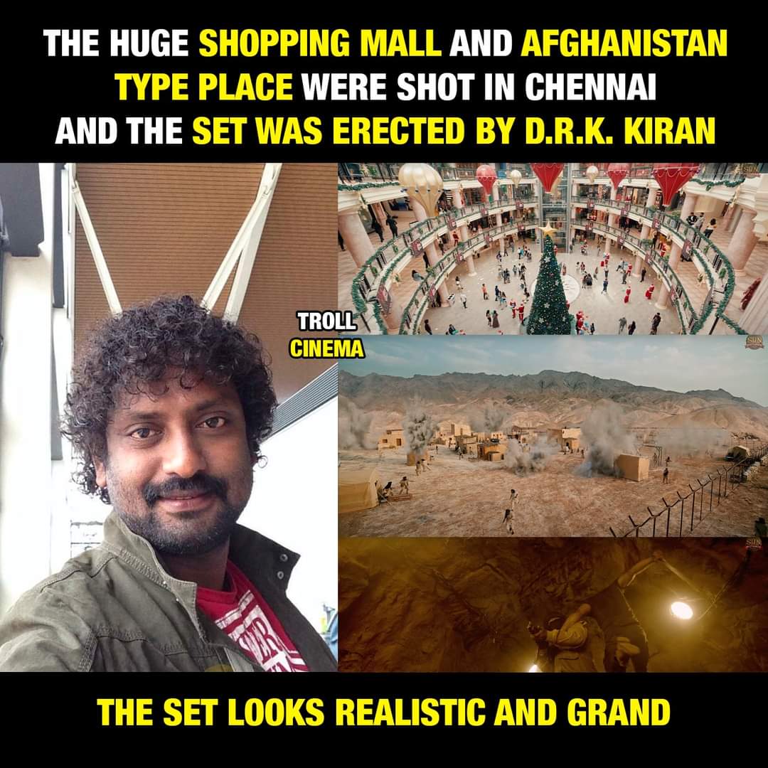 Troll_Cinema's tweet photo. VIP fame @KiranDrk is the Art director !

#Beast #BeastTrailer
SPECTACULAR BEAST TRAILER OUT https://t.co/c28azrBDDO