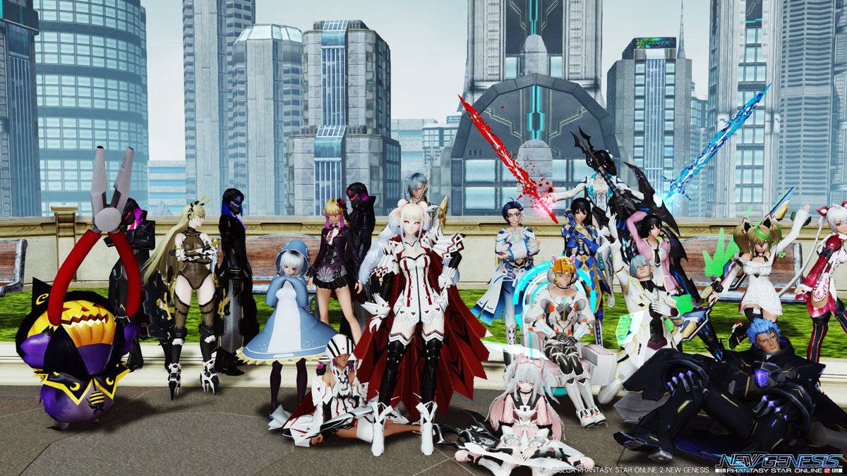 Grass_Leo_Cat's tweet photo. 昨日参加した2鯖のNPC集会にて撮影したSS

集合写真その②

#PSO2
#PSO2NGS 
#PSO2NGS_SS 
#NGS_NPC
#pso2jp https://t.co/F4XCYcMl2E