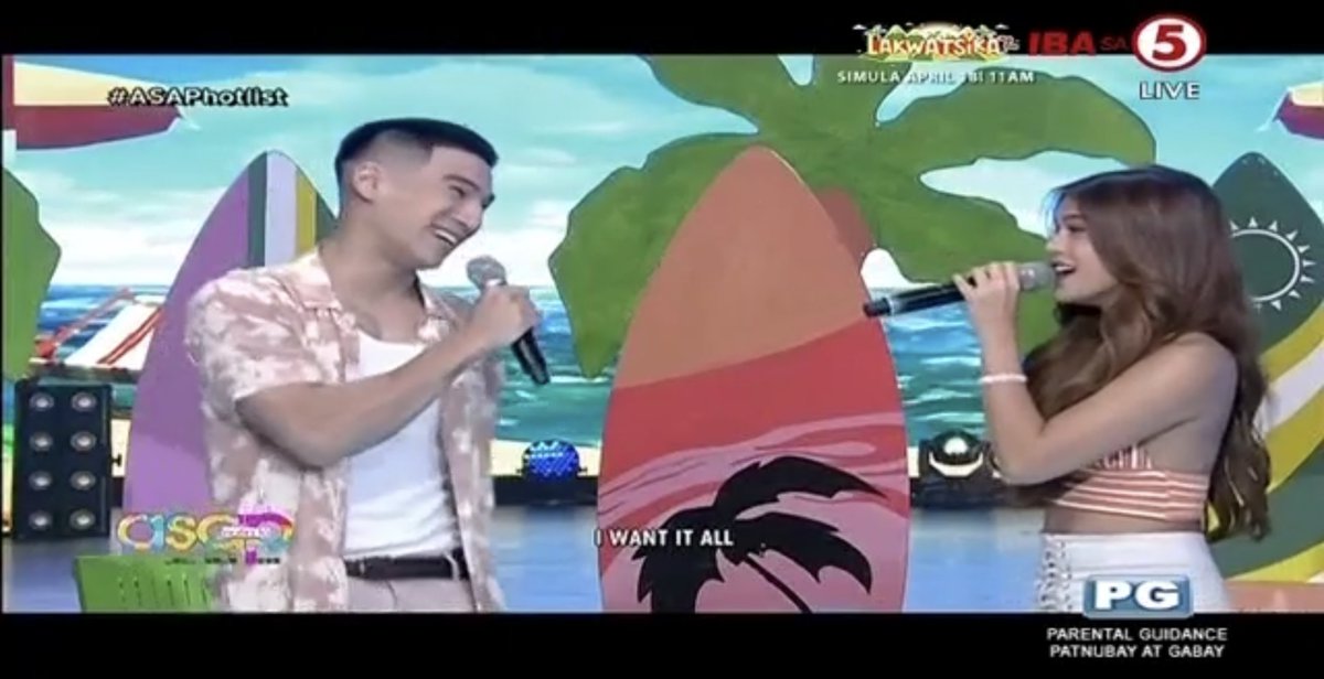 Maris and Albie! 😊

#ASAPHotList
#ASAPonTV5
#IBAsa5