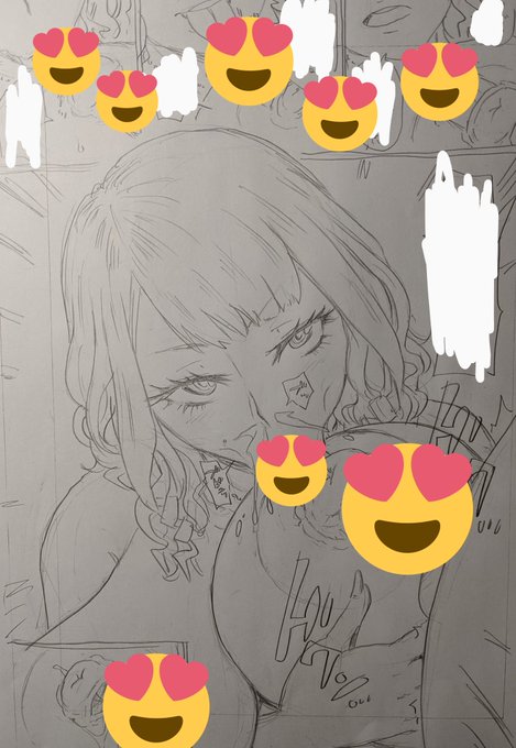 今描いてるネームのボツページ。
ボツの理由、一晩おいて見たら何か構図とか色々いまいちだった、あと鼻から精子はここで出すべきじゃないと感じたから😅 