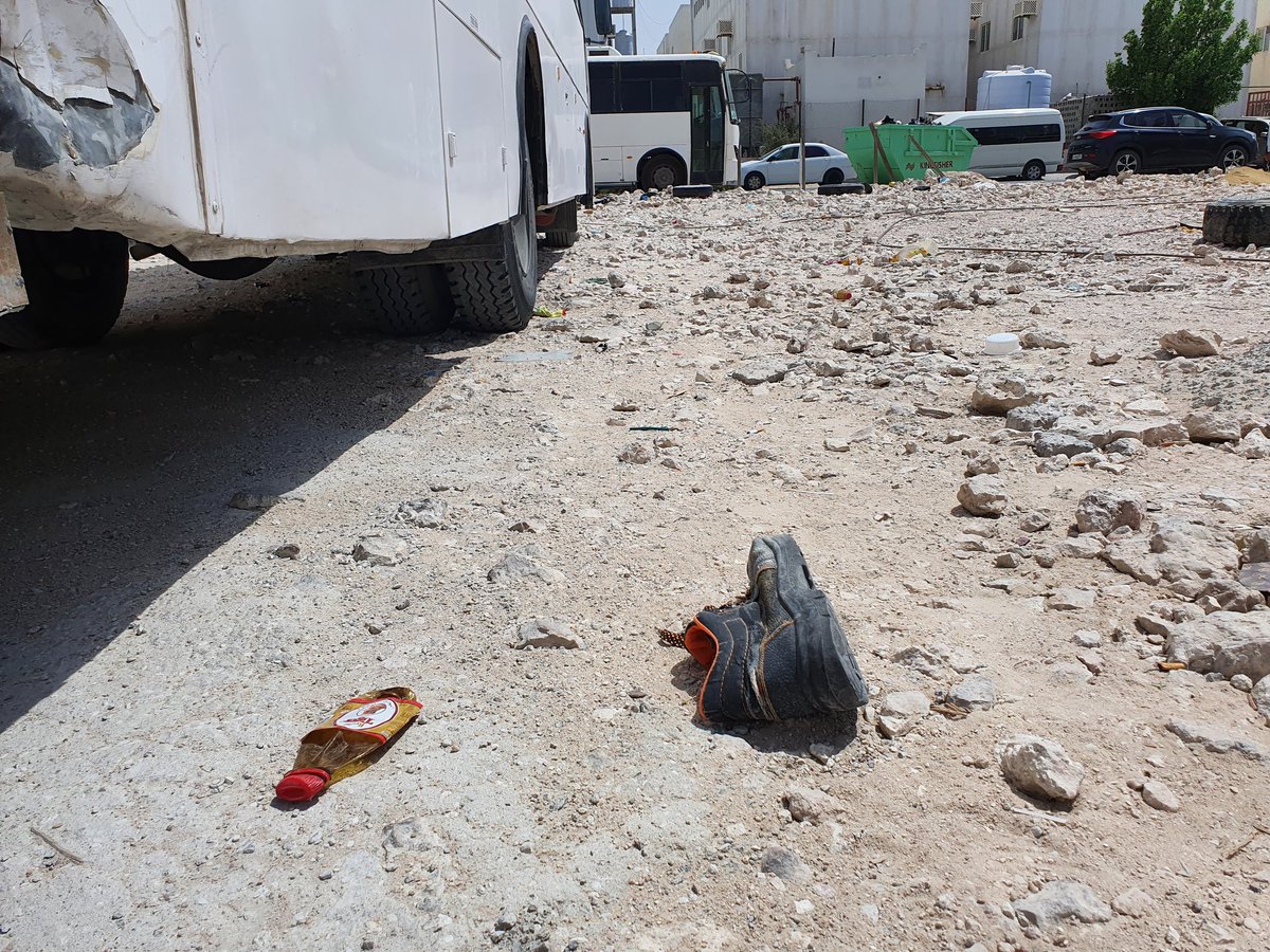 aselliaas's tweet photo. EPILOG II: Vel hjemme fra Doha, litt redusert etter matforgiftning, men ingenting å klage på. Mitt sterkeste inntrykk er forskjellen på FIFA-hotellet og migrantleiren vi besøkte. Det gjør meg mer kvalm og opprørt enn matforgiftningen. Kommer tilbake med detaljer senere. https://t.co/1b4YLbvbqH