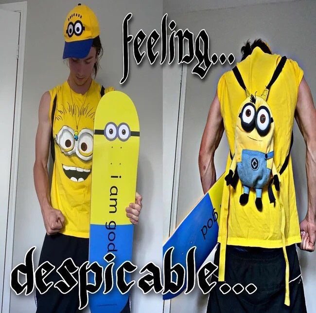 Draw your OC in the Despicable Drip 