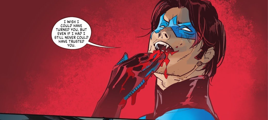 thefuzzyaya's tweet photo. Bless DC for making Dick unapologetically HOT https://t.co/Jtluz5bAiL