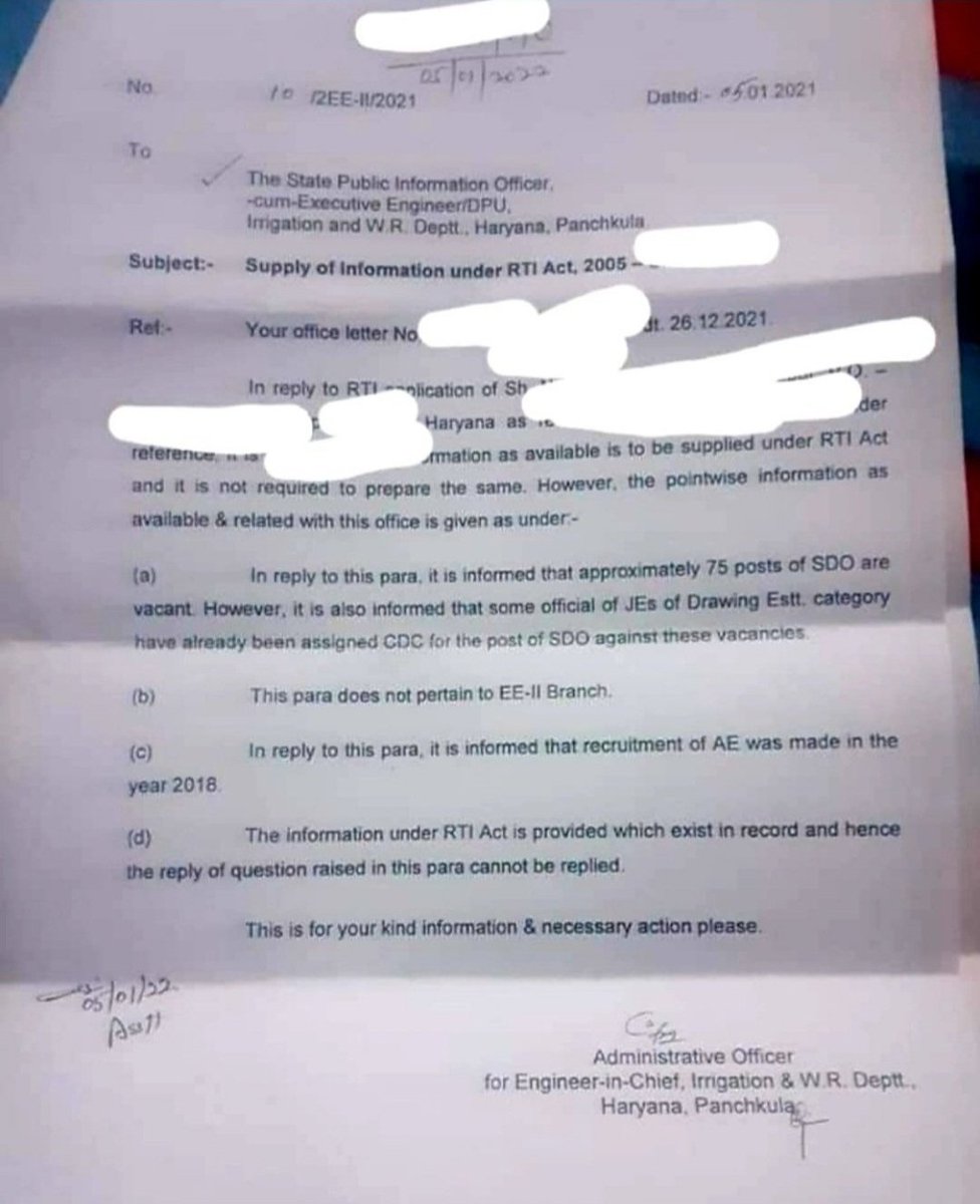 BoddhManjeet's tweet photo. Honourable @mlkhattar @Dchautala Sir every dept. of Haryana holds the vacant post of AE/SDO in civil branch of engineering. It's an humble request plz consider our concern soonest. @cmohry @DainikBhaskar @AAPHaryana @IESramteerath @ShweDhull #hpsc_AE_recruitment https://t.co/DZ6T91QFED