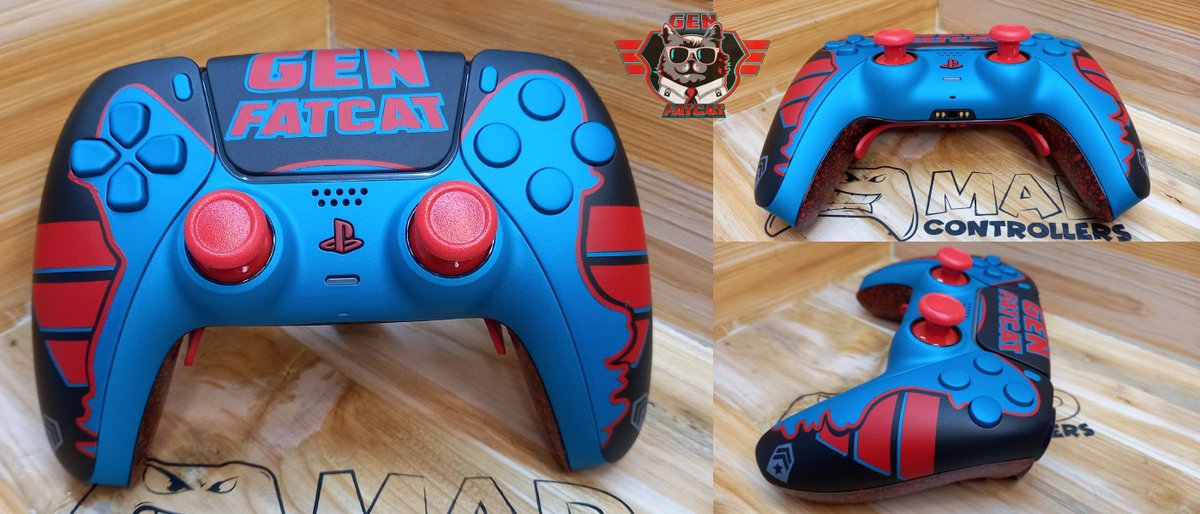 ControllersMad's tweet photo. PS5 MAD FPS Customized @GeN_FaTCaT Controller
Go show your support on his Twitch: 
Twitch:https://t.co/leHWvZlucX
MAD FPS Build includes:
2x Static Paddles
Interchangeable Thumbsticks
MAD Bumpers &amp; Triggers
Rubberized Back

#madfps #Customization #custom #PS5 #ps5controller https://t.co/BY0AAVIqQB