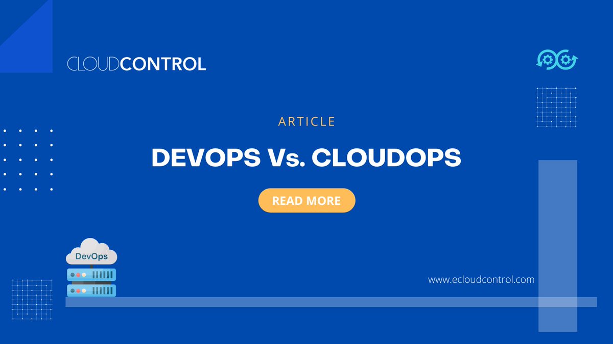 LowtouchCloud's tweet image. 𝐃𝐄𝐕𝐎𝐏𝐒 𝐕𝐬. 𝐂𝐋𝐎𝐔𝐃𝐎𝐏𝐒
Interested to learn more about 𝐃𝐞𝐯𝐎𝐩𝐬 𝐚𝐧𝐝 𝐂𝐥𝐨𝐮𝐝𝐎𝐩𝐬?
Here is an Article from Cloud Control.
#DevOps #cloudops #AppZ #Kubernetes #github #CloudComputing #gitops #Docker #containers #AWS #Azure #git #k8s #gcp #gitlab #cloud
