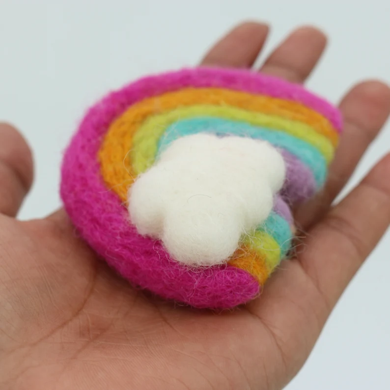 feltnyarn's tweet photo. Bring more colors to your crafty projects from our felted rainbows! โจ๐
Available in various designs and 99+ color options.
โก๏ธ https://t.co/stFOVB1cvQ
#felted #feltcraft #feltandyarn https://t.co/icQaB41Ckb