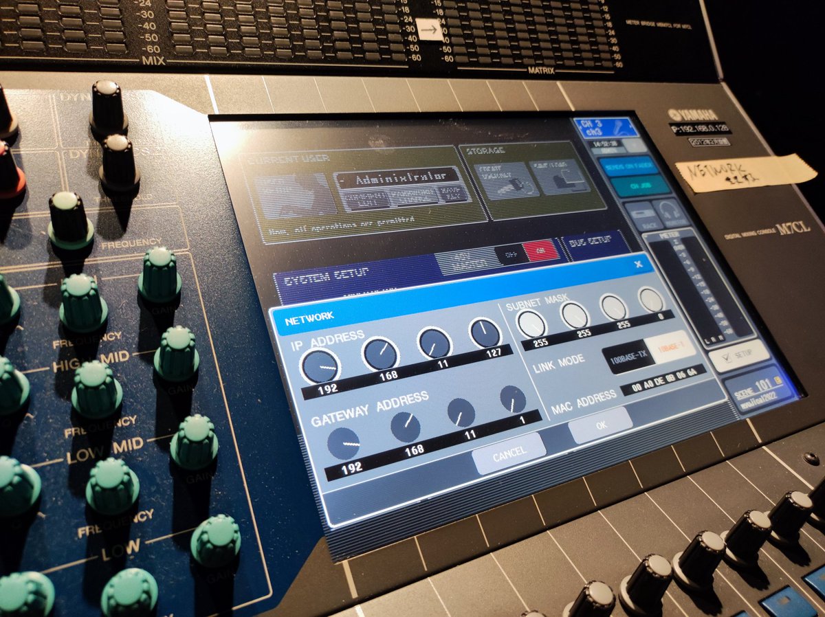 betaEncoder's tweet photo. IPアドレスの設定UIが斬新 https://t.co/ZpPCF1V18N