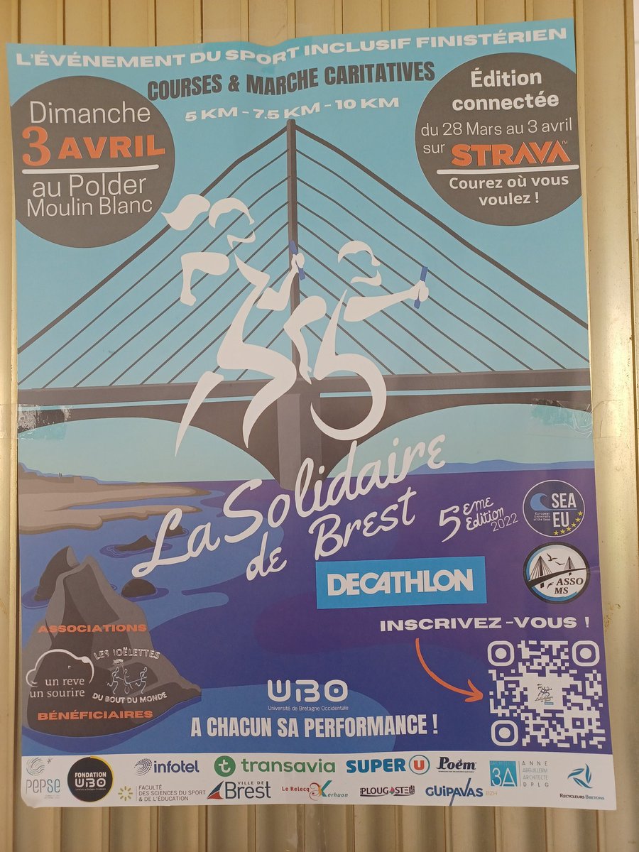 UNSS 29 Finistère (@unss29) on Twitter photo L'<a href="/Unss29/">UNSS 29 Finistère</a> est solidaire de la Solidaire de Brest organisée par les Staps management de l'<a href="/UBO_UnivBrest/">UBO - Univ. Brest</a>. Merci à vous d'avoir accueilli en ouverture de cette belle édition l'AS du clg Kerhallet @BrestFr. 21 élèves et 14 adultes du clg ont pu profiter de votre excellent travail 👍 L'<a href="/Unss29/">UNSS 29 Finistère</a> est solidaire de la Solidaire de Brest organisée par les Staps management de l'<a href="/UBO_UnivBrest/">UBO - Univ. Brest</a>. Merci à vous d'avoir accueilli en ouverture de cette belle édition l'AS du clg Kerhallet @BrestFr. 21 élèves et 14 adultes du clg ont pu profiter de votre excellent travail 👍