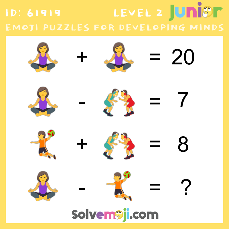 solvemoji's tweet photo. Love Puzzles? You will love our website! Try this classic puzzle!

https://t.co/DamcHjV0ab
#solvemoji https://t.co/zLsvqkKdCY