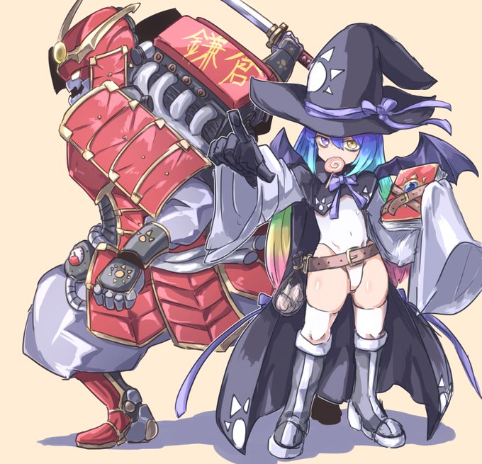 アルコ:魔族だが身体能力は人間並かそれ以下だが魔力が非常に高く、魔法で機械人形を操り戦わせる
魔法人形が無くとも基本の魔法だけで戦えるが燃費が悪いので糖分の補給が欠かせない🍭 