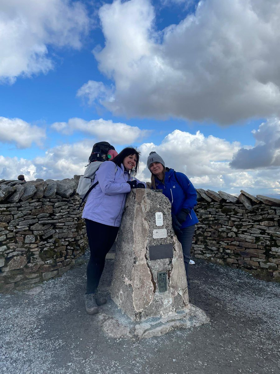 Clapham9Jane's tweet photo. My first peak achieved Whernside you were a blast https://t.co/4iysUdNBpb