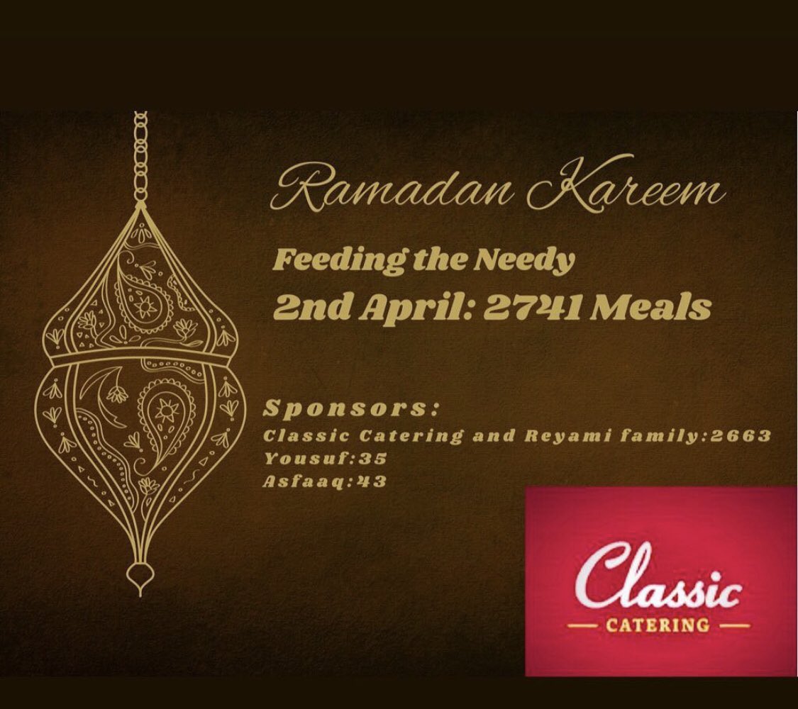 caterclassic's tweet photo. Blessed to have begun the Feed the Needy campaign for Ramadan 2022. We contributed over 2700meals to @UAE_foodbank and others. Please contact us on 0501058929 or bobby@cceuae.com to get involved @chefbobbykapoor @caterclassic https://t.co/g53Fb59ncO