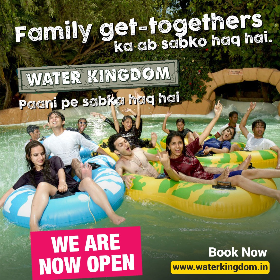TheWaterKingdom's tweet photo. Your's favouite Water Kingdom is open Now!!
Hurry up and book your tickets only on - https://t.co/83nDGZiR9N
#WeAreOpenNow #Waterkingdom #ThrillRide #OneGreatIsland #Rides #UnlimitedThrill #UnlimitedExcitement #AdrenalineJunkies #AdrenalineRush #AmusementParks #ThemeParks https://t.co/XpzhST9cuJ