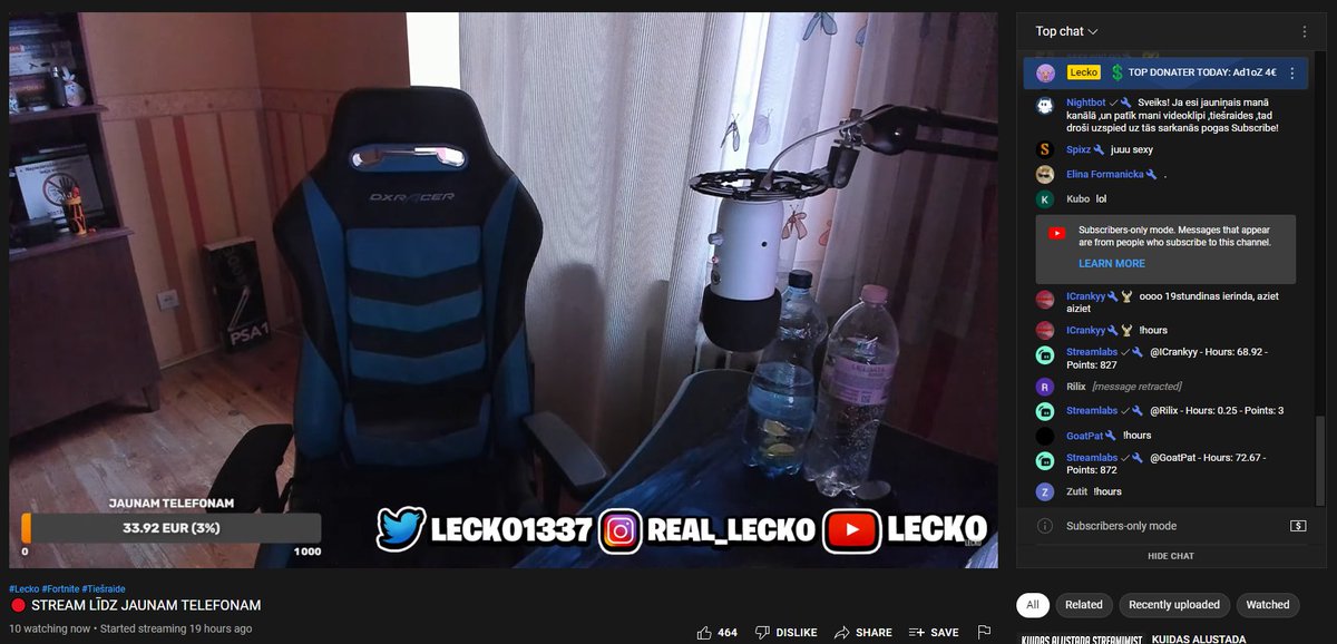 RobTheBman's tweet photo. Top LV content @Lecko1337 #ChairStream #FollowFarm #BigIQ https://t.co/dpatQrJPtZ