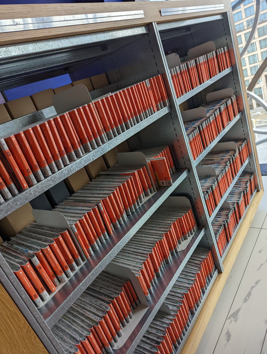 sljbaker92's tweet photo. Have to visit Birmingham Library every time I visit Brum - love the designated map only table 😍 #mapsection #OSmaps #maptable #birminghamlibrary https://t.co/8gDQJXjOMz
