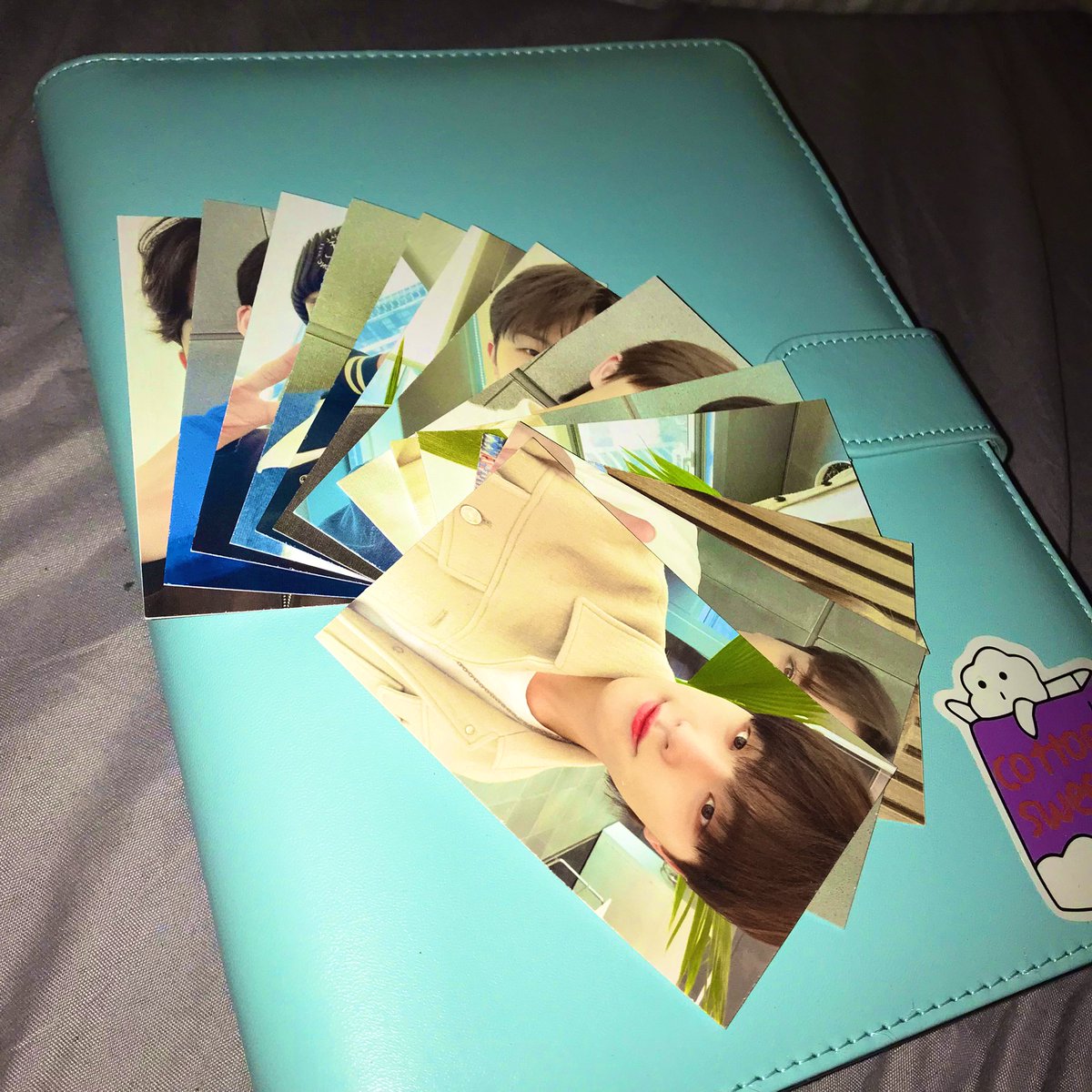 minguscart's tweet photo. ╰┈➤ Happy Mail 

May mga poging umuwi today! Thank you for bringing them home safe 🤍 'til our next transaction :> Also, thank you for letting me adopt mingyu 🥺

#kamsahaeyo247 @247picksPH https://t.co/nLmtMiFh44