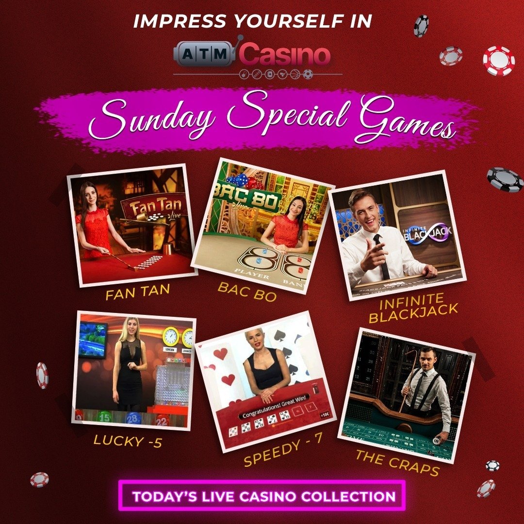 atmcasino_games's tweet photo. Make your Sunday Special & Impress Yourself in https://t.co/6sttcRNqe5 select your Game and Start playing with us 🎰
Still not opened an Account? Grab Your Account today
https://t.co/CrpBZr7bAS
#atmcasino #bk #indiancasino #bacbo #evolution https://t.co/sFa1FzSts7