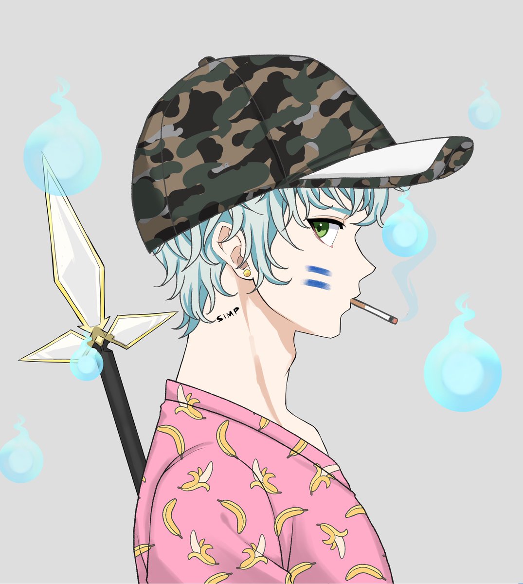 Joining the anime hype with <a href="/SoulZ_NFT/">SoulZ Co</a> @MekaBABY_yvn ❤️