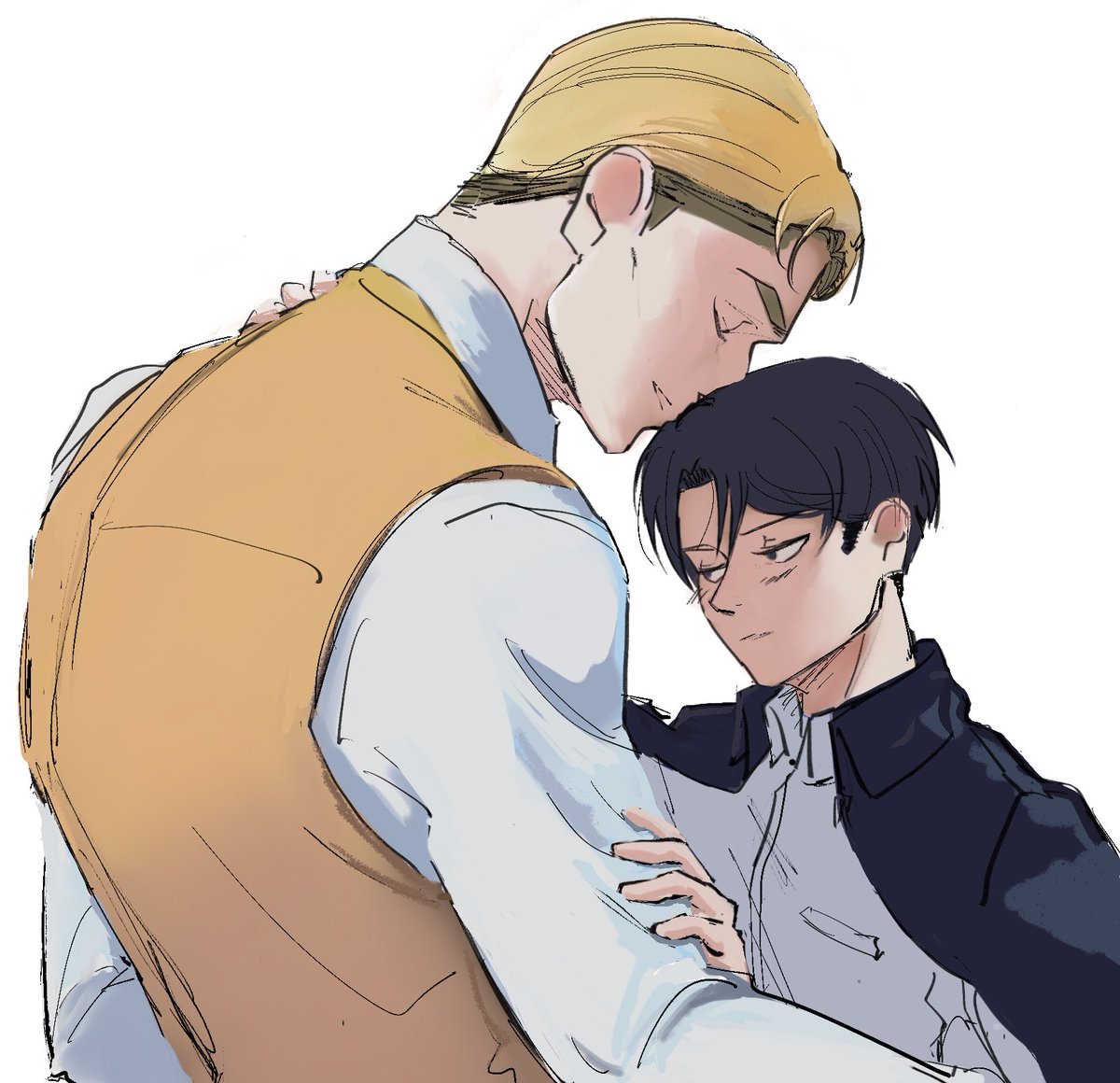 「Dirty talk #eruri 」|Litlit | tech is alive i just like to sufferのイラスト