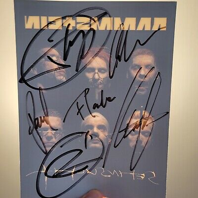 TC_Trends's tweet photo. Rammstein Signed Window Sticker Photo - Full Band https://t.co/0ojubw6WlK https://t.co/64aqpbQXlk