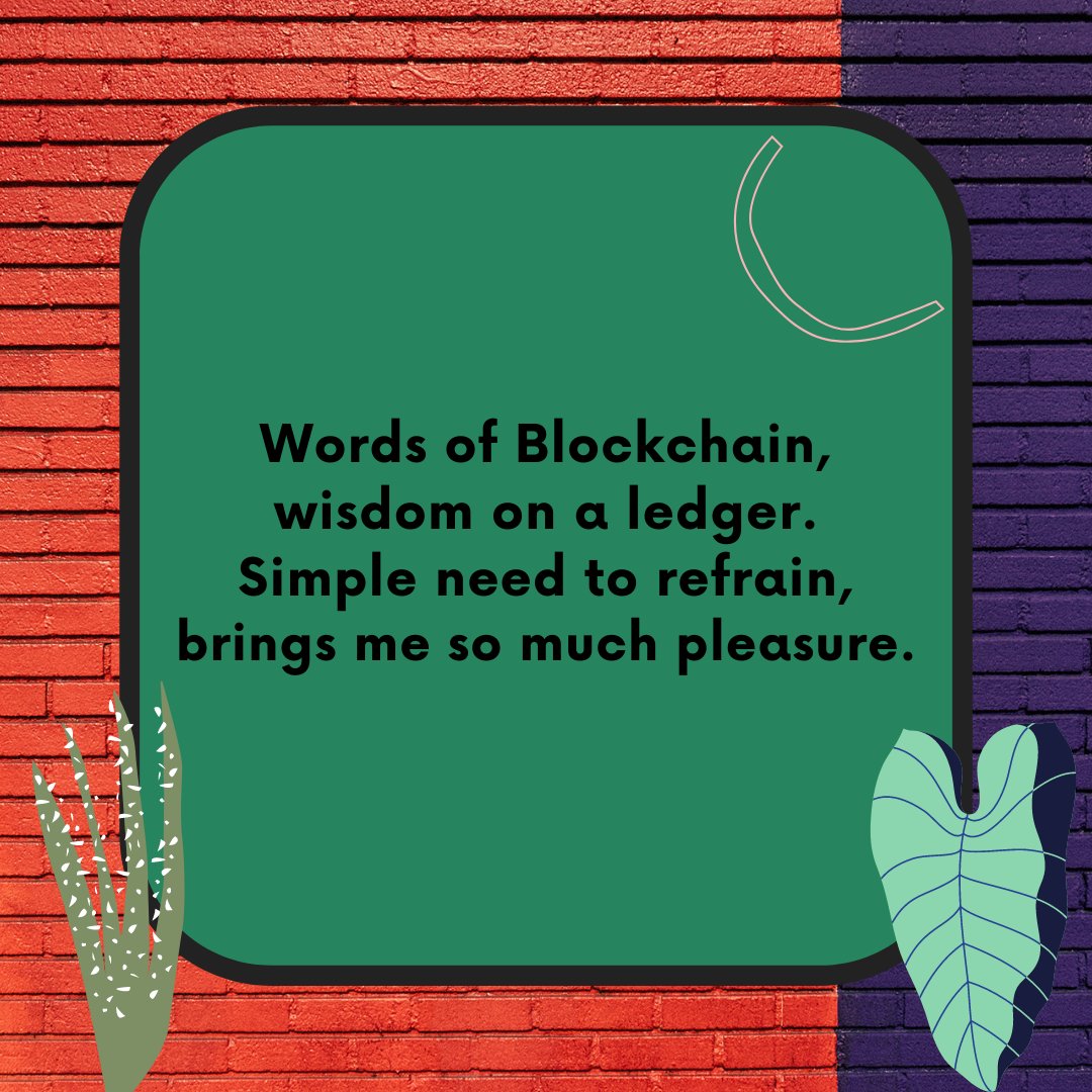 Words of Blockchain tweet media
