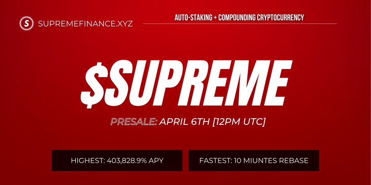 SupremeFinance.Xyz tweet media