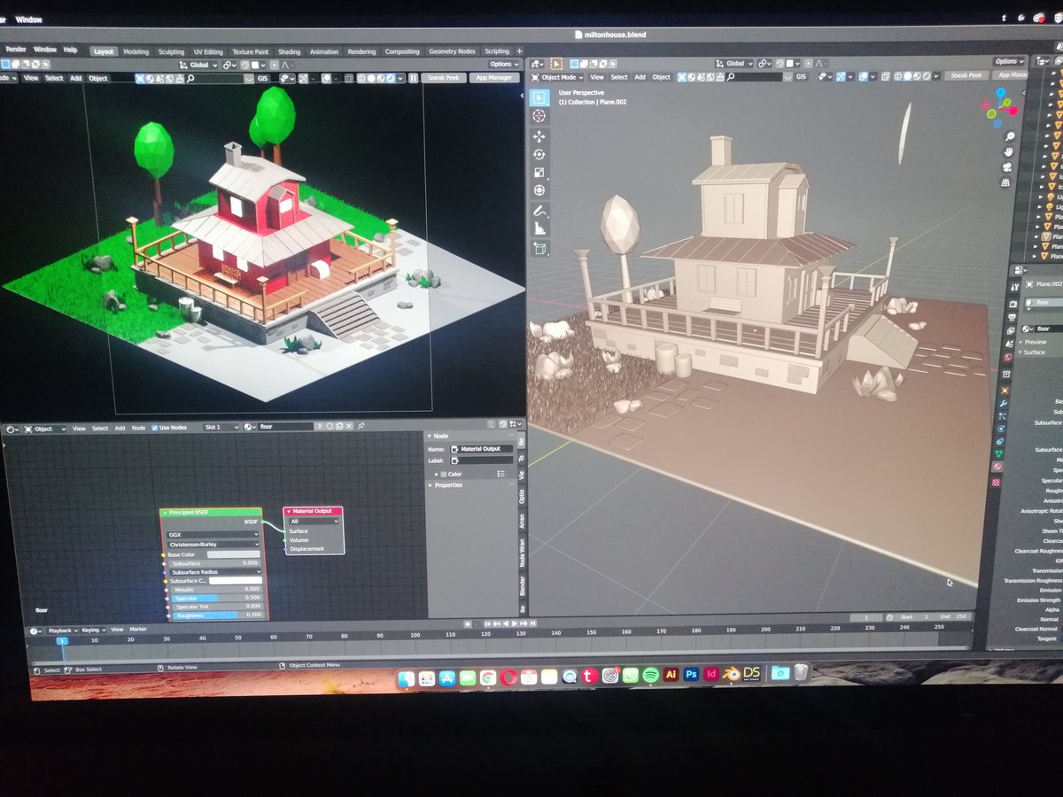 askarogluart's tweet photo. Gm all. Working on #3D house modelling on #Blender3d #blender
#NFTs #NFTCommunity #NFTCollection https://t.co/0RE4B9dBFR