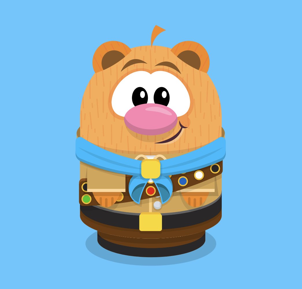 Two years ago today, the Blue Scout Scarf was available to collect for one week with the /explore code. The Scout Uniform had been available the week before.
#BoxCritters #OnThisDayBC