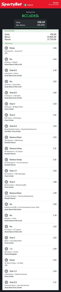 BettingTipsMan's tweet photo. 100 odds

BCC4DXSL https://t.co/F1pueXFsiB
