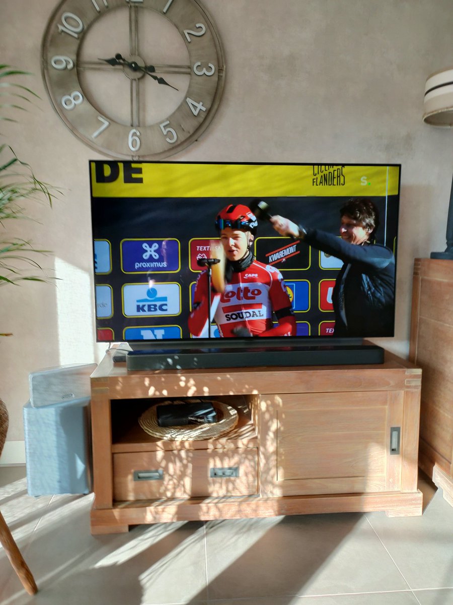 Ik heb mijn plaats ingenomen voor vandaag #RVV22