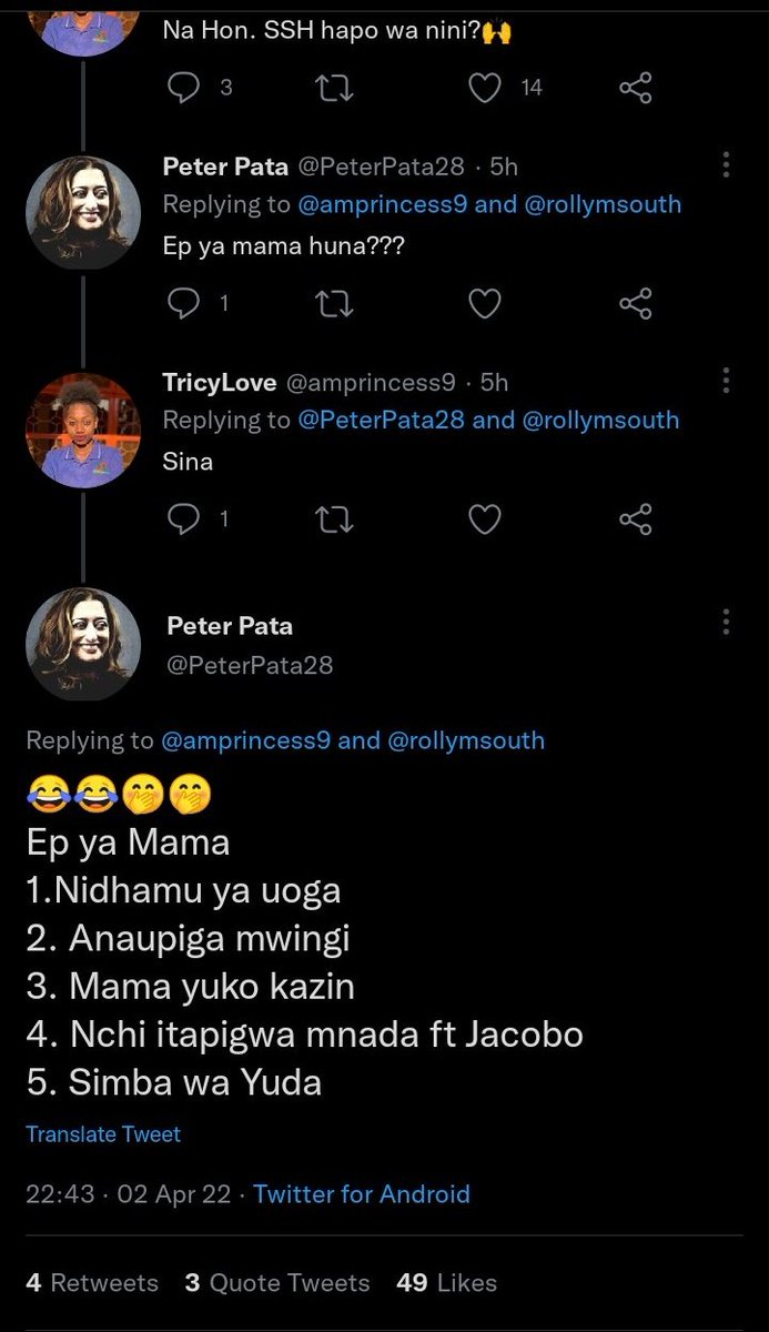spana_Konki's tweet photo. Track Moja imesahaulika 'Sisi Tumekubali' 😂😂😂 #SundayVAR https://t.co/abxBx6fVdq