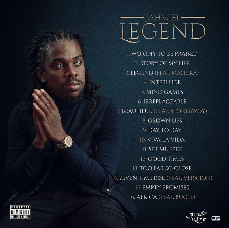 AlfredMarfo_'s tweet photo. Track list of #LegendAlbum by @THEGREATJAHMIEL is out and Ghana’s very own Reggae Dancehall Artiste @stonebwoy is featured on this great project.
Can’t wait 💥💥💥🇯🇲 🇬🇭
#JahAlone https://t.co/qLDynwJbtS