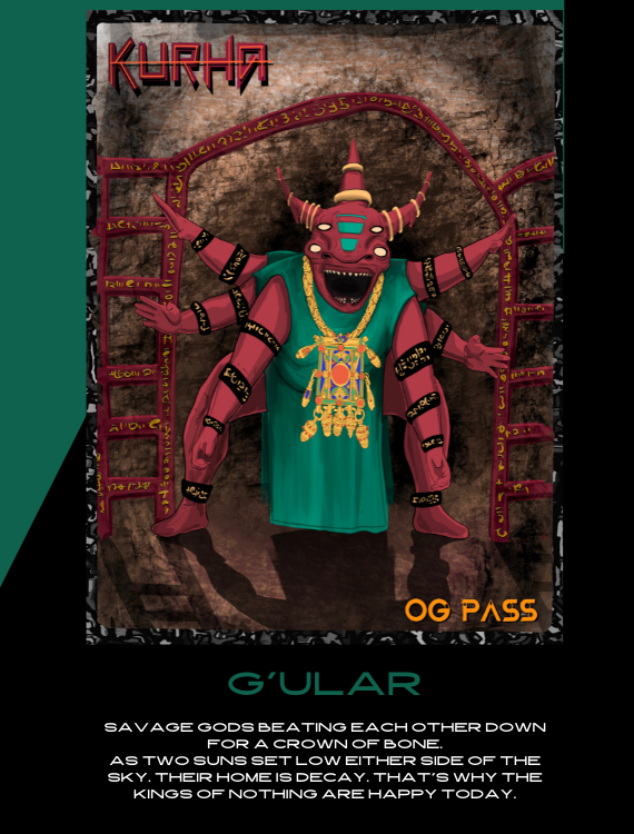 🚨 #Kurha Genesis OG Pass #NFTdrop 

🚀 @worldbuilderdao launch <a href="/NFCsummit/">NFC SUMMIT - JUNE 4-6 2026 - LISBON</a> 

🔥 10 hand drawn 1/1 characters by <a href="/HanuEric/">Eric Hanu</a> 

💎 Be the first to own one of the ten core character #NFT's of #Kurha Universe

👉 OpenSea bit.ly/3tXehTj

1️⃣❤️&amp;🔁
2️⃣ discord.gg/FMS5kZNkWN