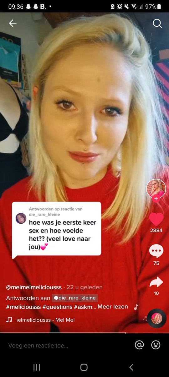 Er is letterlijk nog nooit iemand geweest die zo open over seksualiteit praat. Ze zou op scholen moeten komen bij de lessen so. Echt respect voor wa ze doet
