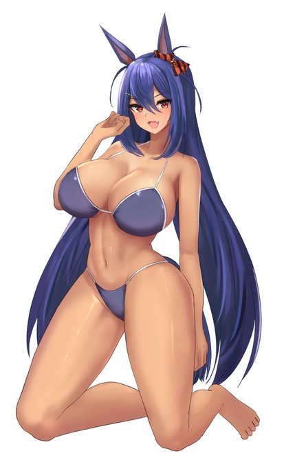 skeb依頼で描いたヒシアマゾンです。
依頼内容「衣装は水着で、ラスオリ気味のムチムチ系でお願いしたいです。」
ワイ「🤔。。。いつも通り描けばええんやな!!🙂」
#ウマ娘 