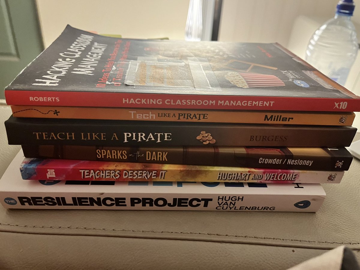 MrIan_D's tweet photo. Catching up on some reading over the holidays. #reading #pstchat #teaching https://t.co/BSqgwUgG2C