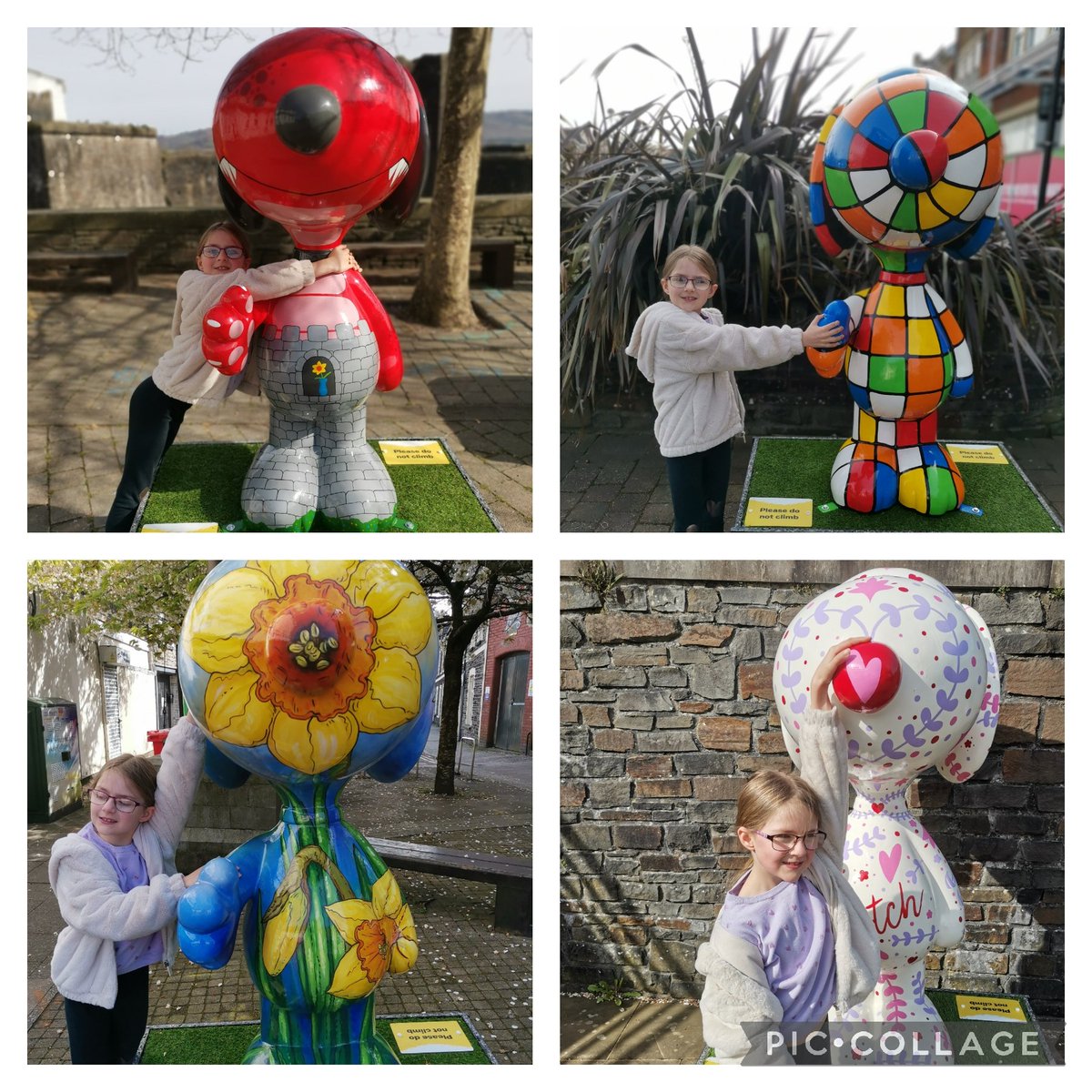 Gashy76's tweet photo. @ADogsTrail We have started our Snoopy Trail and found some fantastic Snoopys. Hoping to find them all by the end of the Easter Holidays. #Dogstrail #Snoopy https://t.co/z1cFcNBI8I