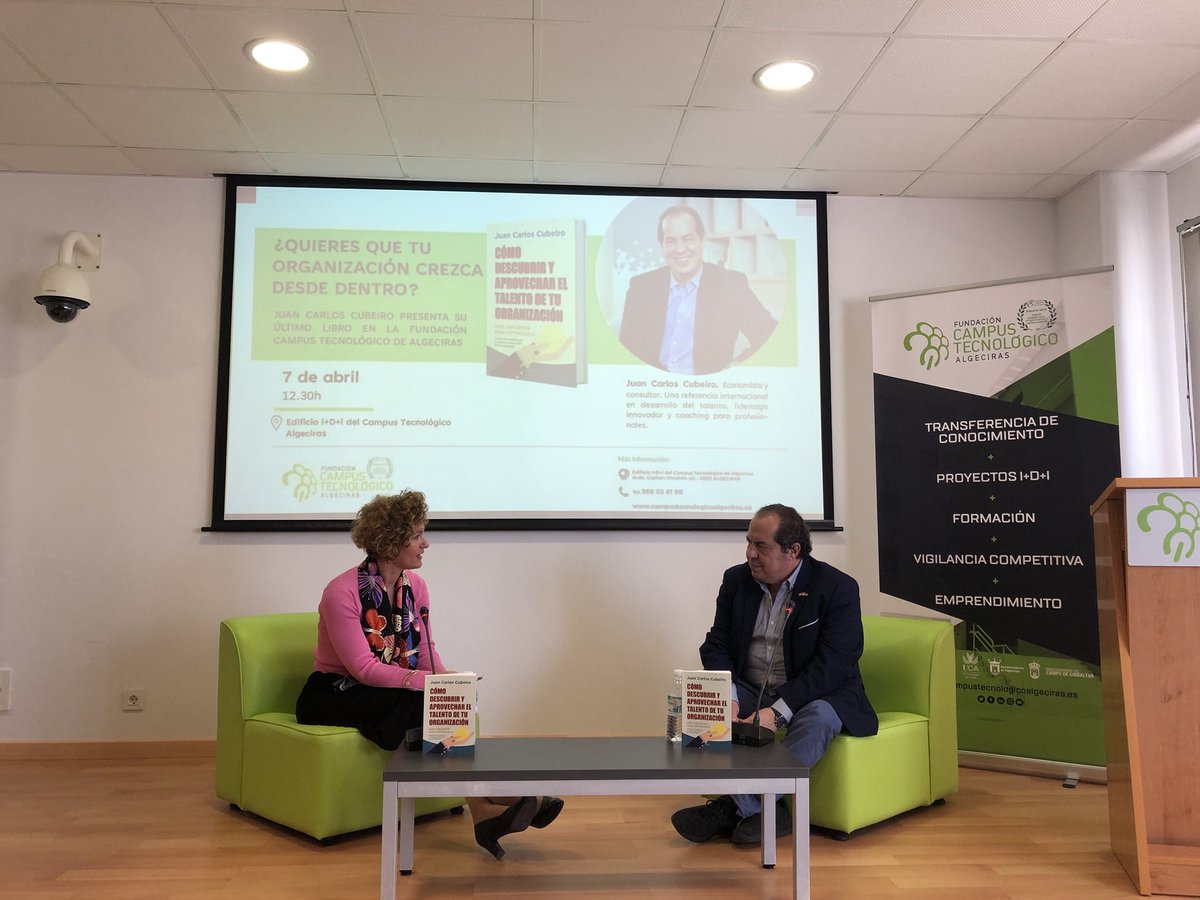 Gracias <a href="/KarinaSMCoach/">Karina Salas</a> por la magnífica conversación-entrevista a <a href="/juancarcubeiro/">Juan Carlos Cubeiro</a> desgranando su libro paso a paso #Talento #sinergias