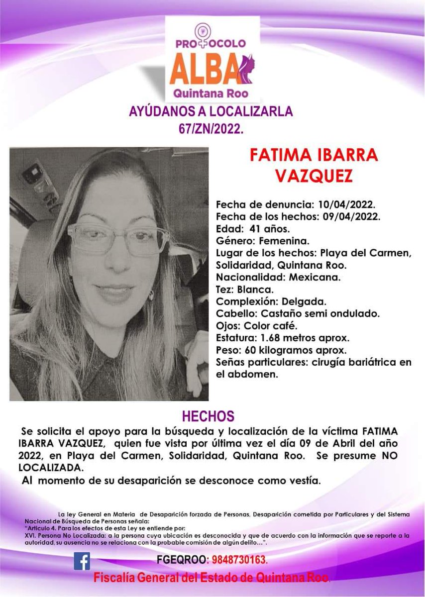 Amigos me pueden ayudar a compartir? Se trata de toda la familia de un amigo, esto ocurrió en Playa del Carmen, cualquier información porfavor al número 5539392022 con Julio Aldape