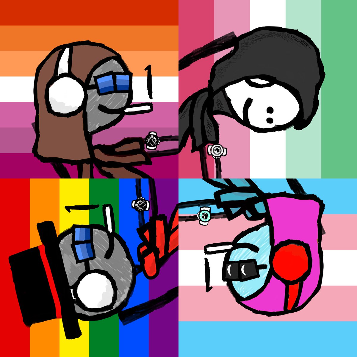 Pride Mfers 🌈 MINTING NOW tweet media