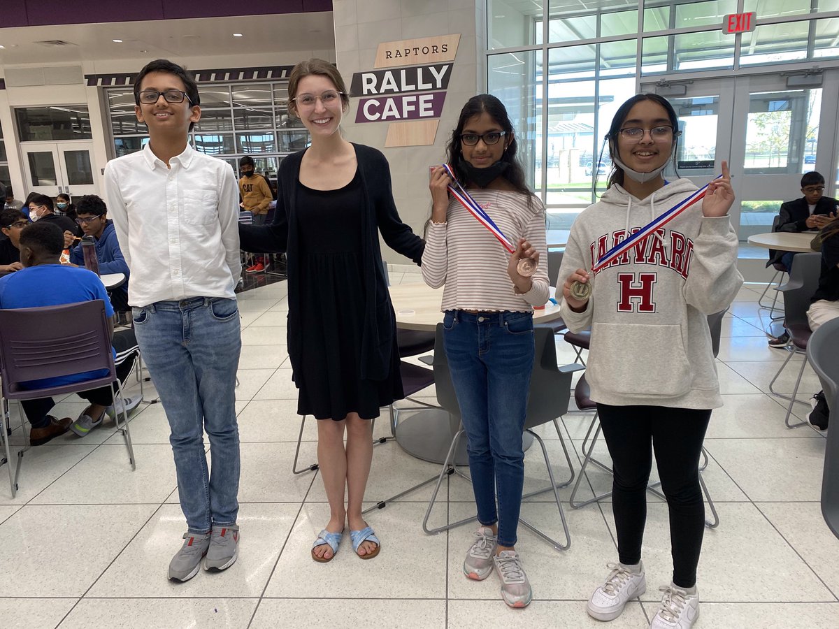 lillianj__'s tweet photo. What better way to spend a Saturday than witnessing the culmination of my talented UIL team’s hard work? This isn’t all of them, but it is a few amazing kiddos. I hope they’re all so very proud of themselves! Big thanks to @ekpatrick_math  as well for running a seamless day. https://t.co/P4iZo2BVUg