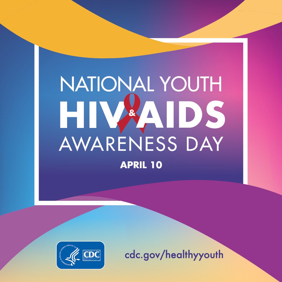 Today is National Youth HIV/AIDS Awareness Day - a day to focus on youth education about HIV prevention and care. Did you know that 1 in 5 new HIV diagnoses in US are for young people aged 13-24? Take a moment to learn more. Visit the CDC link provided on the flyer ✊
#NYHAAD