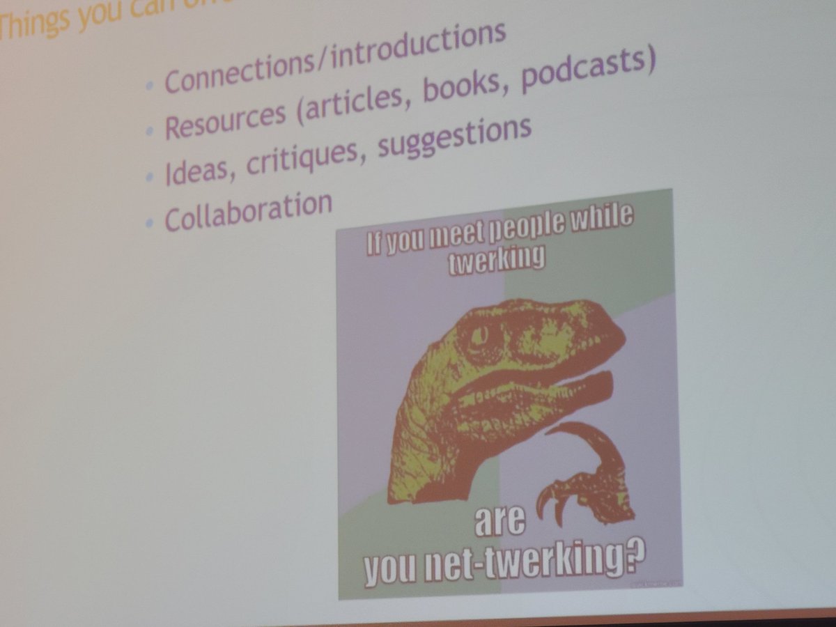 DocJim123's tweet photo. @gretchendiemer Great talk on the importance of #elevatorspeeches & #socialmedia in #networking @AAIMOnline #AIMW22 . https://t.co/I7cVjSGghq