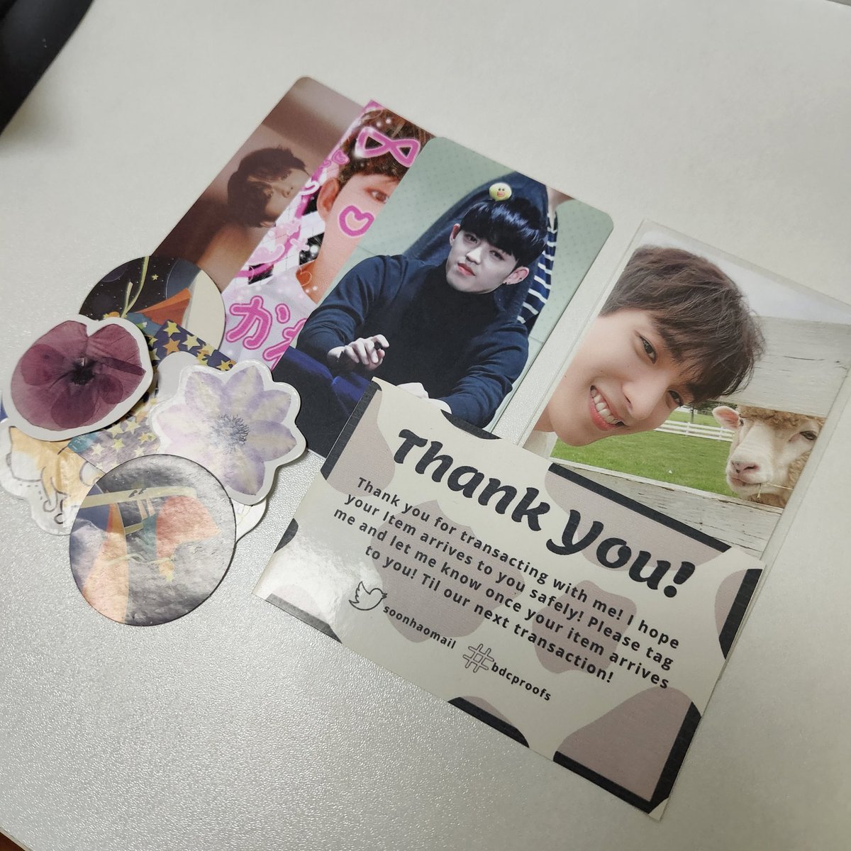 pebhauls's tweet photo. β‘β #dumatin
thank you so much for trading with me π grabe yung sparks niya π₯ thank u as well for the secure packaging & all the freebies, rlly appreciate it β‘
π @soonhaomail #bdcproofs https://t.co/QyIRFqt0Cp